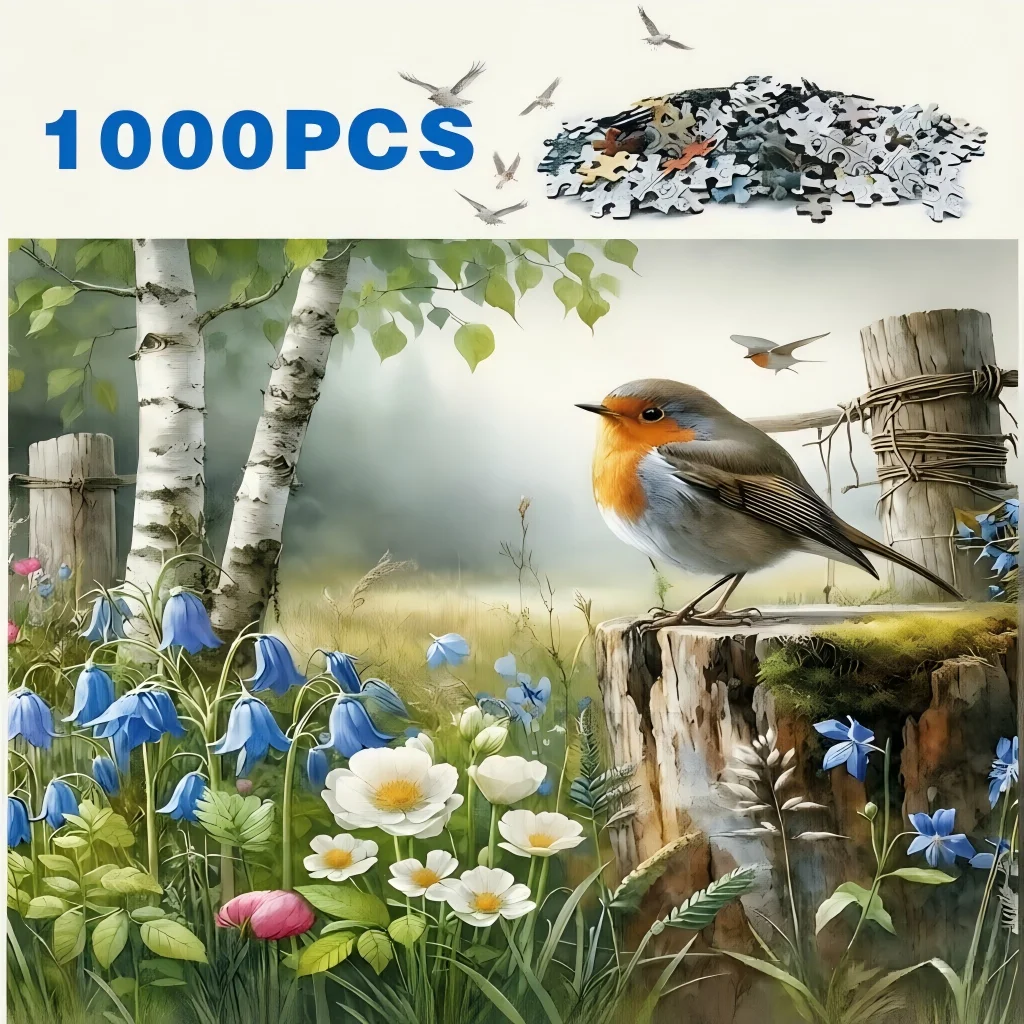 鮮やかな鳥と花のジグソーパズル - カラフルなハチドリ、枢機 - Jigsaw Puzzle Adult のレビューと価格