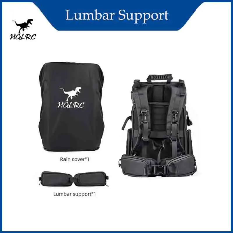 HGLRC Lumbar Support / Rain Cover for FPV Drone Backpack  Accessories Lumbar Support RC Parts