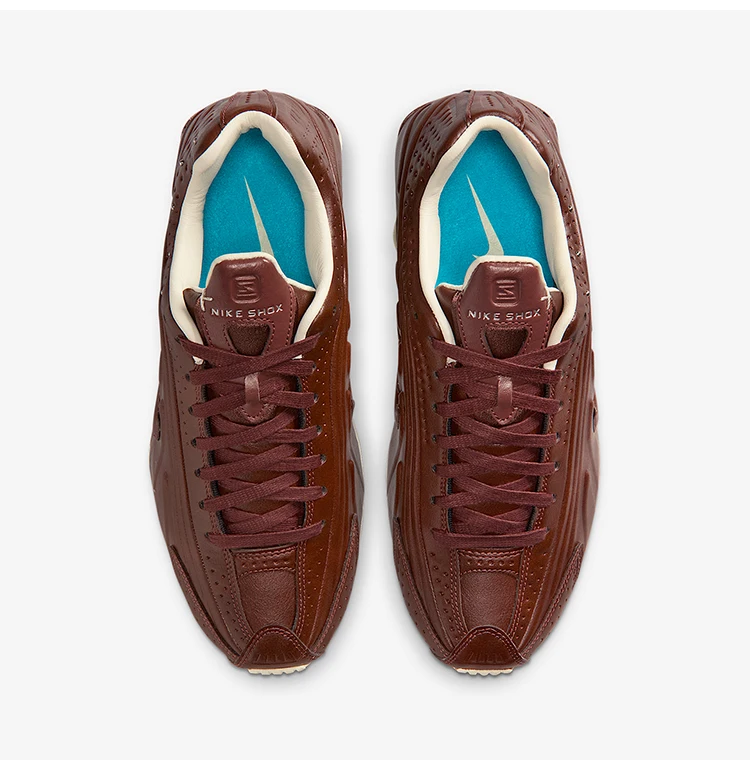 Original Nike Shox R4 Damen-Laufschuhe mit Luftpolsterung und niedrigem Schaft IM6690-220 – Detail 6