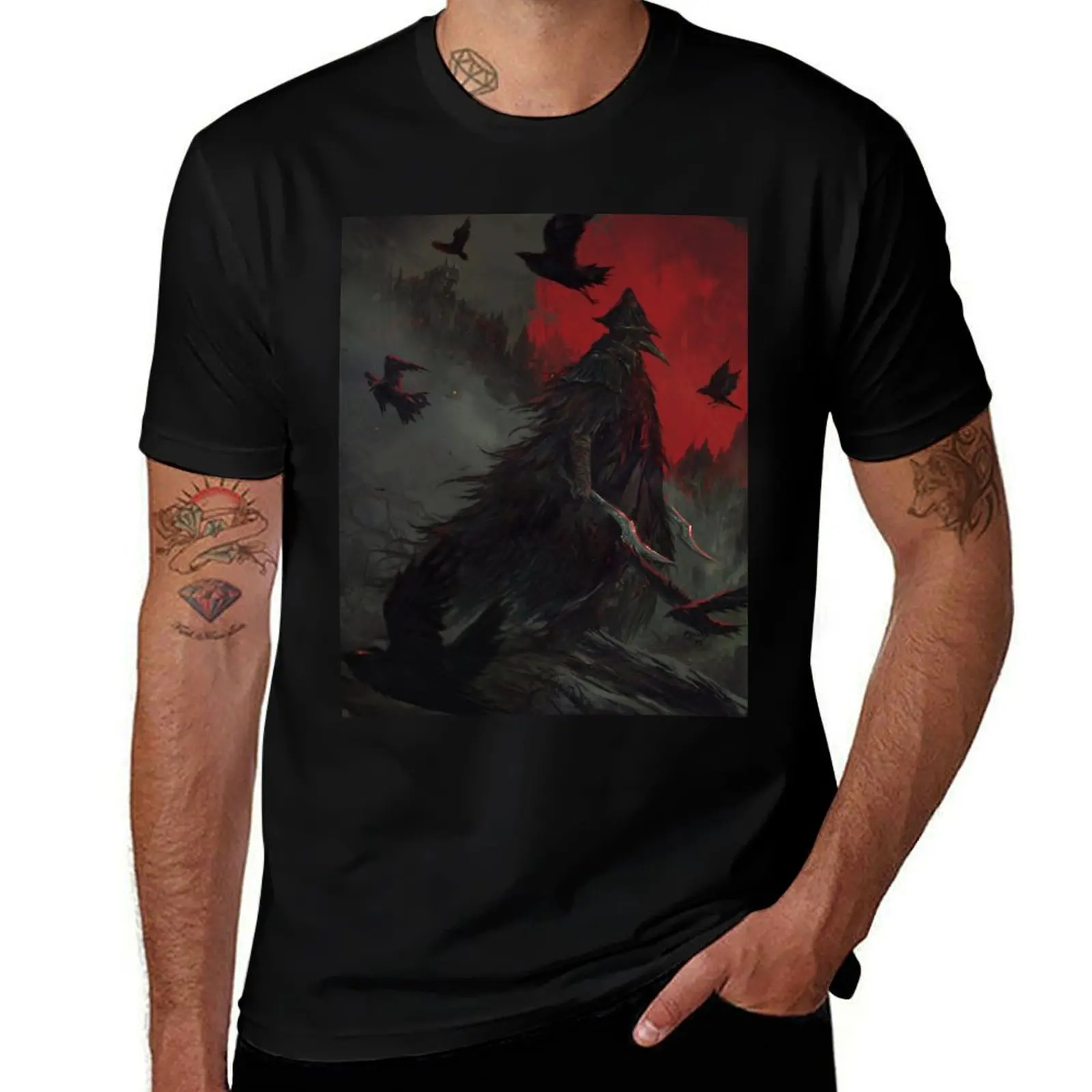 All shall fall to my blade T-Shirt Work Outdoor Short Sleeve Tee