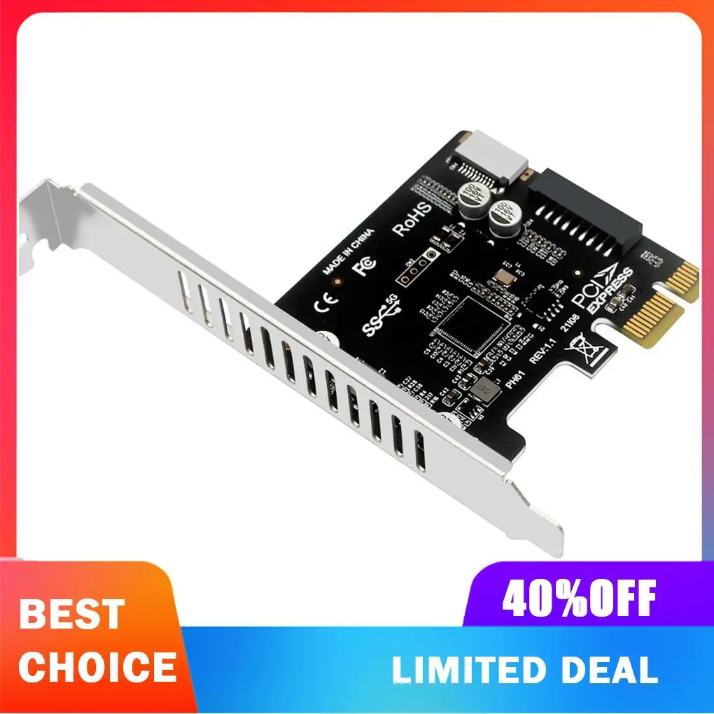 

PCIE to Type-c Expansion Card Connector Equipment 5Gbps Adapter Cards