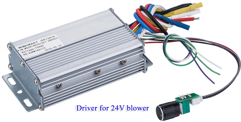 DC24V 48V 2600rpm 13KPa Centrifugal high pressure brushless air blower For Vacuum seeder