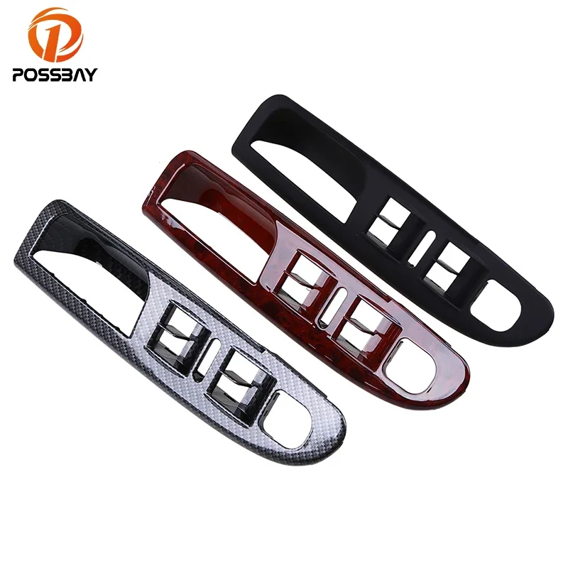 POSSBAY Car Window Switch Control Panel Door Handle Trim for VW Passat B6 Sedan/Wagon 2005 2006 2007 2008 2009 2010 Accessories