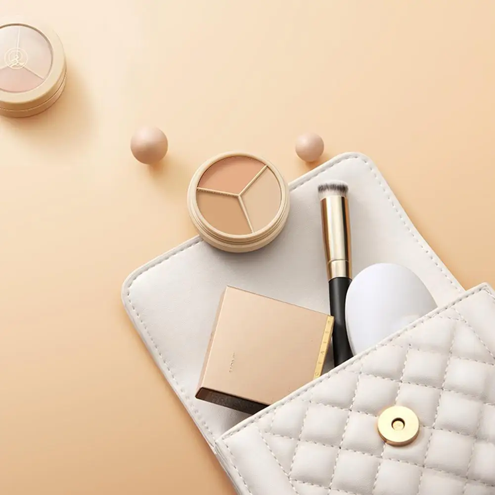 Profissional Rosto Corretivo Paleta, Maquiagem, Corretivo, Capa Fundação, Contorno, Local, Base Cobertura, Eye Fu X4v0, 3 Cores