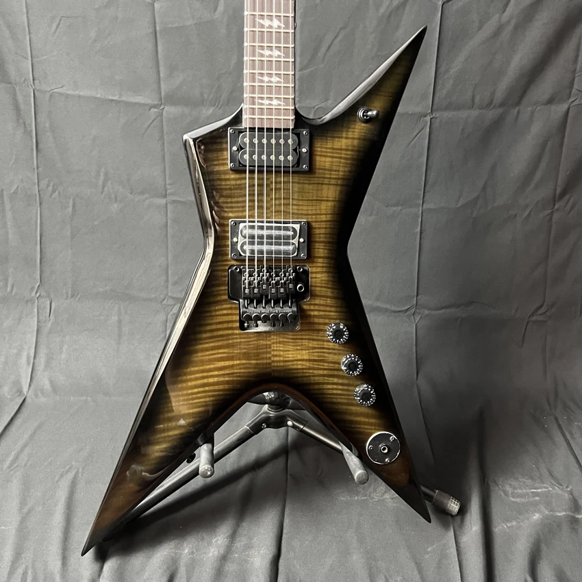 Dean Dimebag Electric Guitar Flame Maple Top Hot Sale Free Shipping