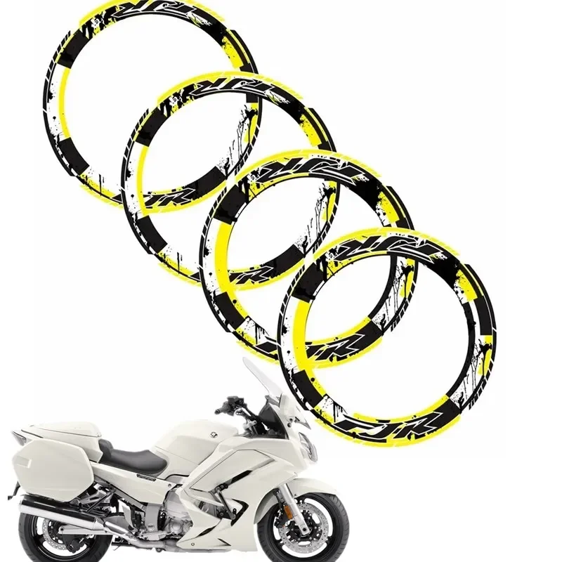 Fit YAMAHA FJR 1300 Motorcycle Parts Contour Wheel Decoration Decal Sticker - 3 Acsessories