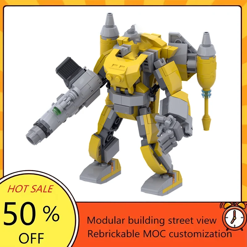 

244PCS Popular Space War Movie Model MOC Building Bricks Battle Mech Modular Technology Gifts Holiday Assemble Children Toy Suit