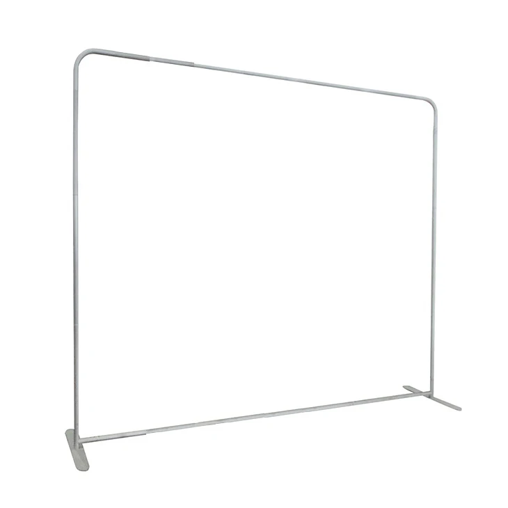 10ft Custom Straight Popup  Stretch Tension Fabric Trade Show Displays Banners Backdrops Frame Systems Exhibits & Booths