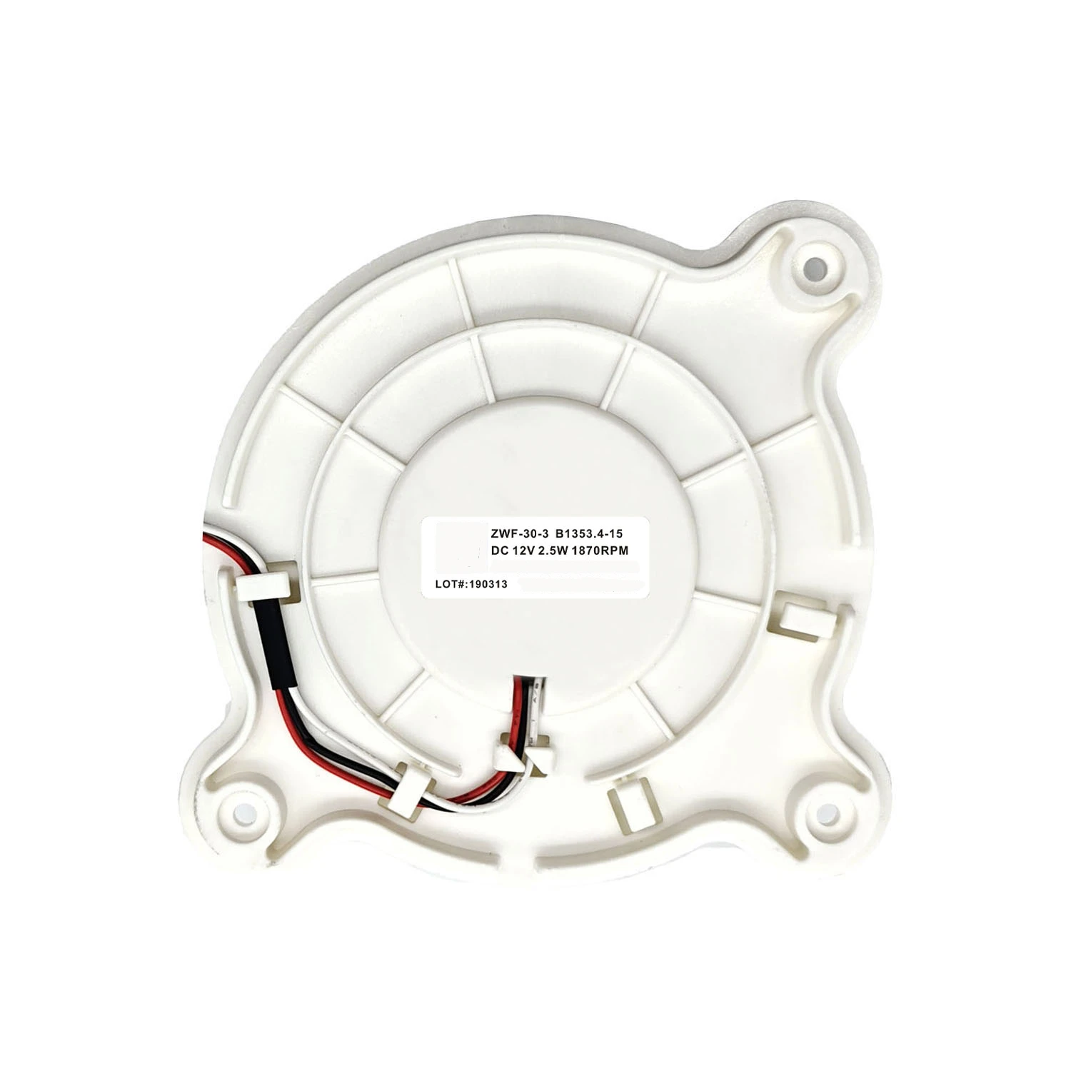 Ventilateur de refroidissement ZWF-30-3 B1353.4-15 DC 12V 2.5W pour BCD-430WP9C