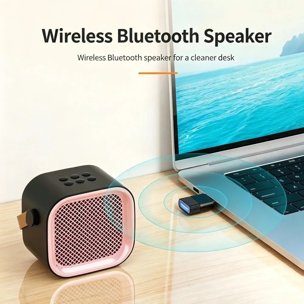 KEBIDUMEI Bluetooth 6.0 USB Adapter Wireless Dongle For Laptop PC Mouse Headphones Keyboard Speaker Audio Transmitter
