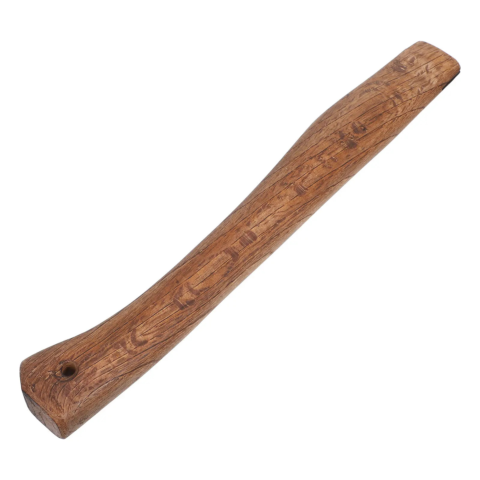Ergonomic Tiger Head Wooden Hatchet Handle Replacement Acutissima Wood for Camp Axe Woodworking Carving
