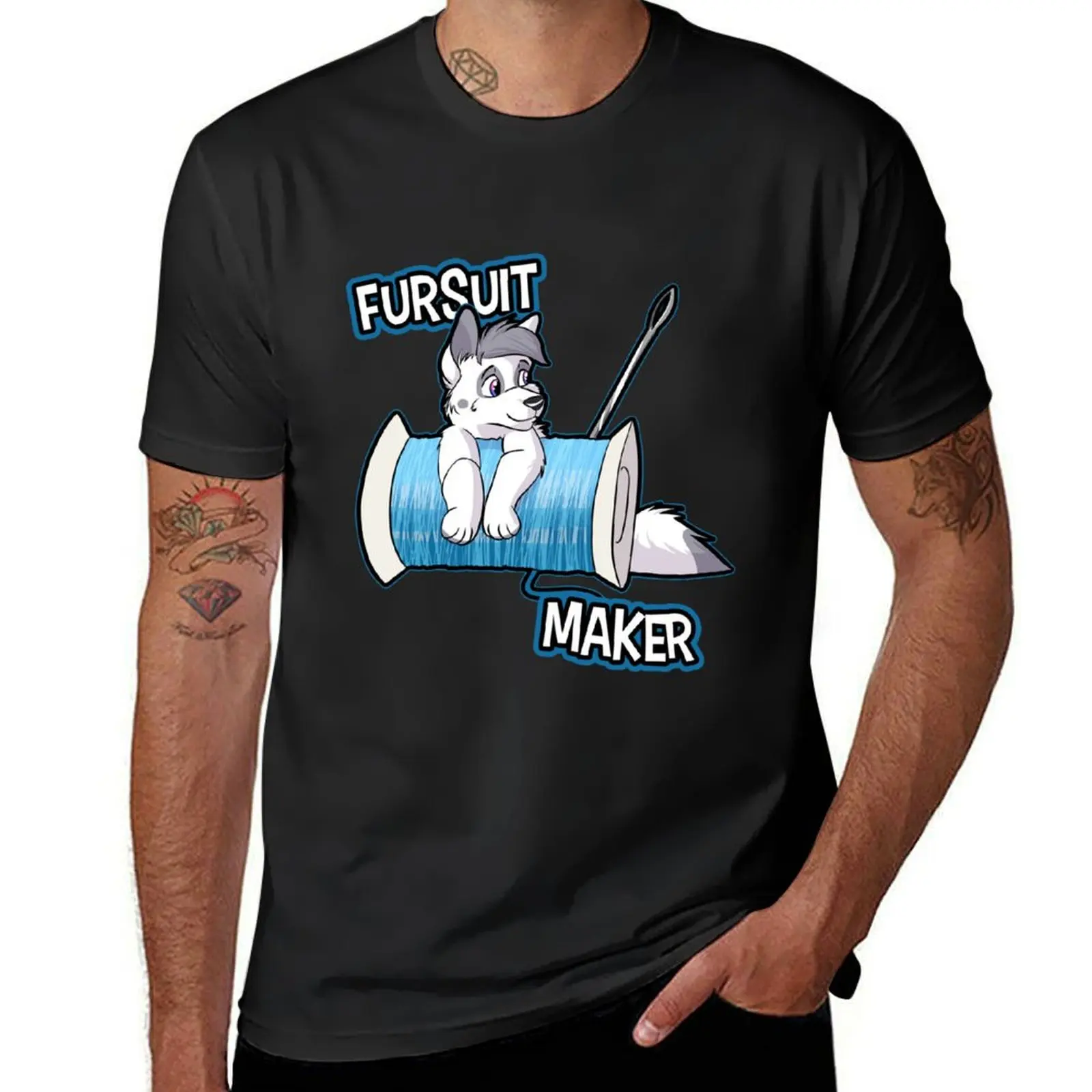 Fursuit Maker T-Shirt summer clothes kawaii clothes t shirts for men cotton