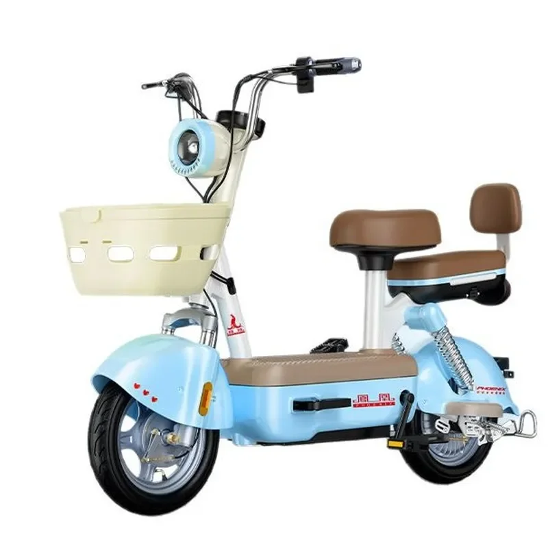 Phoenix 2024 New Electric Bicycle for Adults Compact E Bike for Commuting Urban Transport Lightweight Electric Scooter for