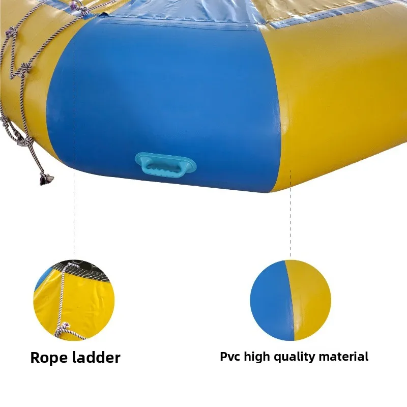 Water inflatable trampoline, water rides Summer water park inflatable trampoline