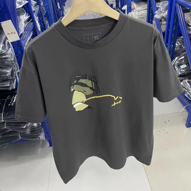 

Autumn Winter American Cactus Jack T Shirt Parody Personalized Printed Men's Women's Short Sleeve T-shirts