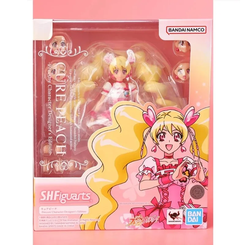 【在庫あり】バンダイ SHF -プリキュア キャラクターデザイナーズエディション- キュアドリーム キュアピーチ アニメフィギュア 関節可動モデル玩具 ギフト