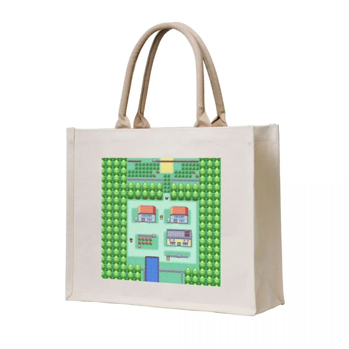 

Dreams of Pallet Town (Leaf) Tote Bag tote bag canvas Cloth bags Women's beach bags shopping trolley bag