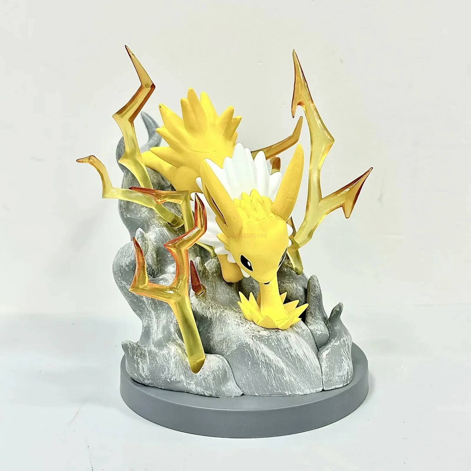 Anime Pokemon Carino Pikachu Psyduck Eevee Ho-Oh Abilità Scena Statua Figura Modello Collezione Ornamenti da tavolo Giocattoli Regalo di compleanno