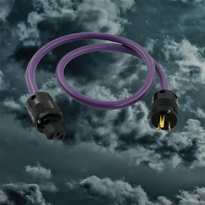 

​​XLO Reference 2 Audiophile-Grade Power Extension: 6N OFC Field-Balanced AC Cord with Gold-Plated EU/US Female IEC​