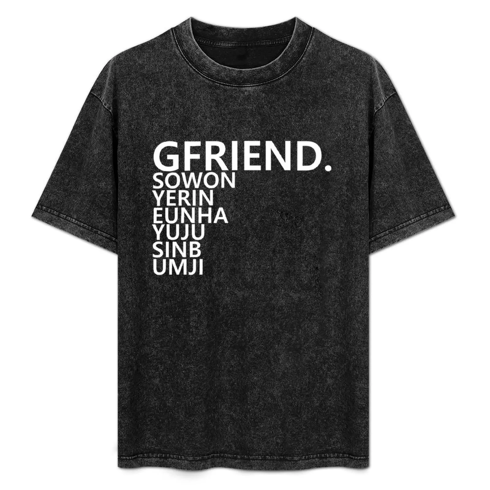 gfriend kpop T-Shirt plus sizes summer top custom shirt plain black t shirts men