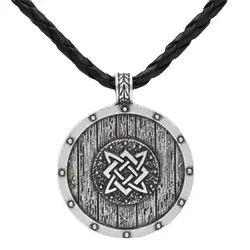 Slavic Norway Valknut Viking Svarog square pendant Colier Star Rus amulet Charm Ancient talisman jewelry pagan men necklace