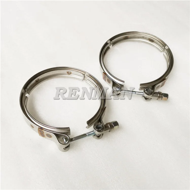 

5Pcs Cummins 6CT Supercharger Clamp 3415546 3905216 Dongfeng Commercial Vehicle Engine V-Clamp