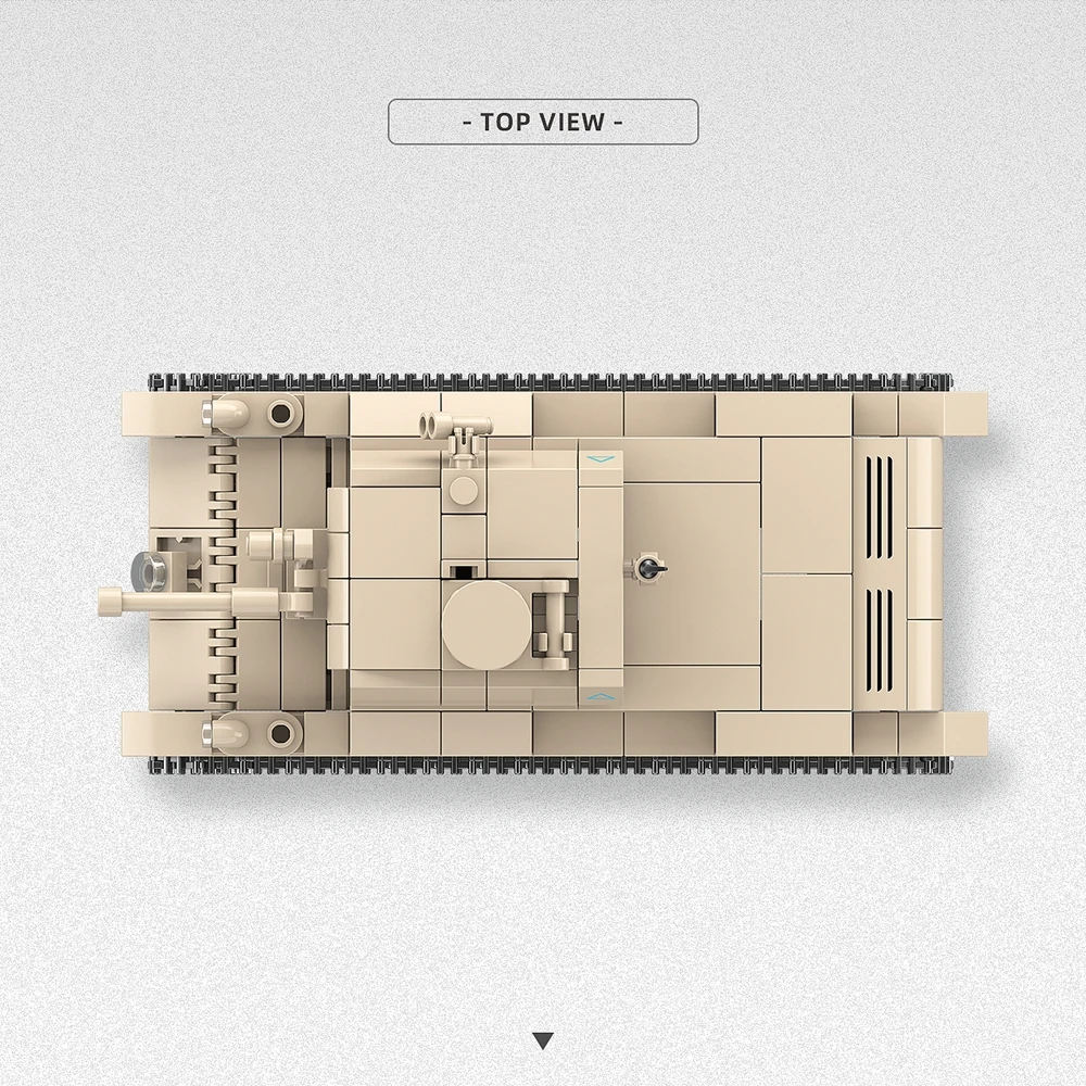 Tanque de Cruzeiro da Segunda Guerra Mundial MK III 1:35, modelo militar para entusiastas, brinquedos de blocos de montar, brinquedo educativo, brinquedo para crianças, presente para amigos