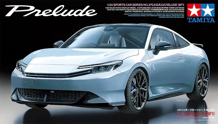 

TAMIYA 24373 New Prelude BF1 Coupe 1/24 Assembled Scale Model Kit DIY Toys Collectible Birthday Gifts