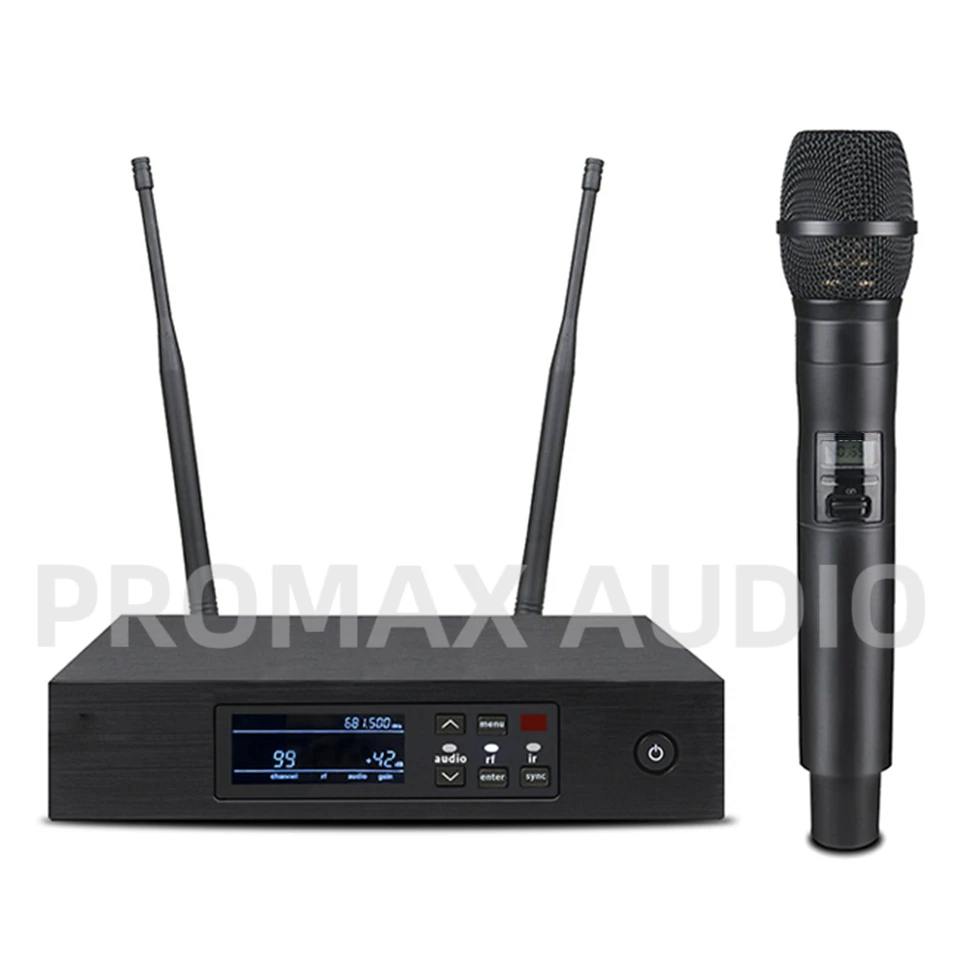 QLXD-KSM9 500/600MHz True Diversity Professional Wireless Microphone System Condenser Metal Handheld Party Stage performances