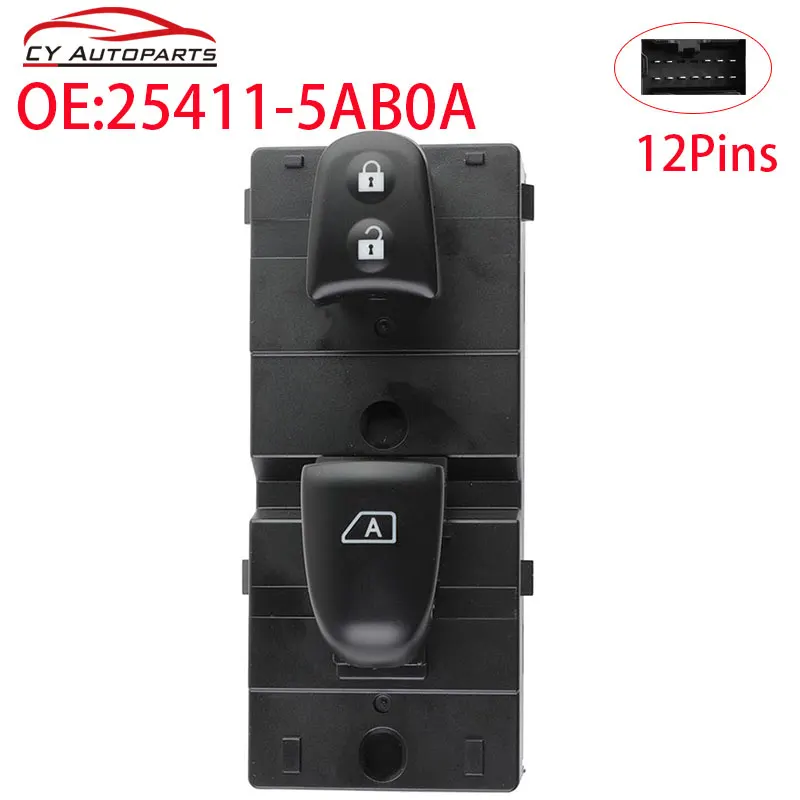 New Car Power Window Switch For Nissan Murano 2015-2021 25411-5AB0A 254115AB0A 1S14469