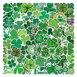 10/30/50/110PCS St Patrick Cartoon Stickers Festival Celebration Decals Clover Graffiti Green Sticker Laptop Phone Guitar Fridge
