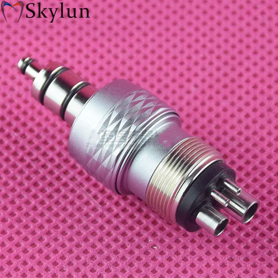 1PC Dental High-Speed Quick Coupler Connector Swivel Adapter 4Hole/2Hole Compatible with Northwest SL1132 for Dental Tools