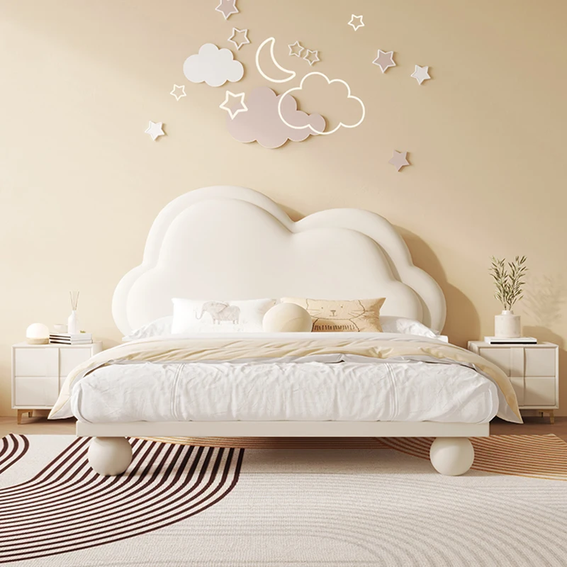 

Wooden Design Bed Bedroom Modern Sofa Headboards Queen Princess Massage Bed Sleeping Platform Letto Matrimoniale Home Furniture