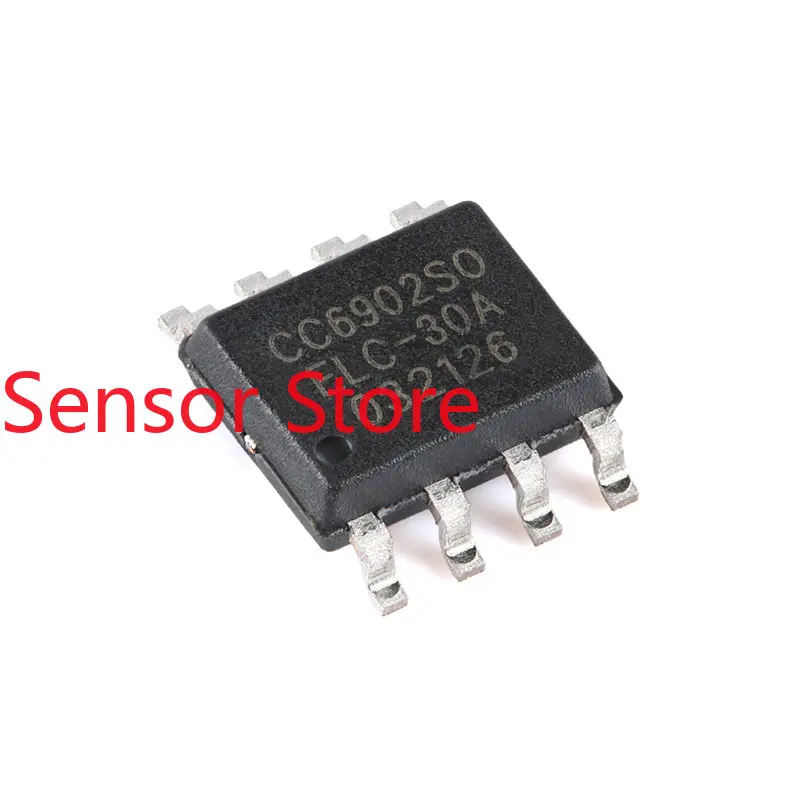 5PCS Original CC6902SO-30A SOP-8 Single Chip Hall Effect Current Sensor Isolation Voltage 2kV