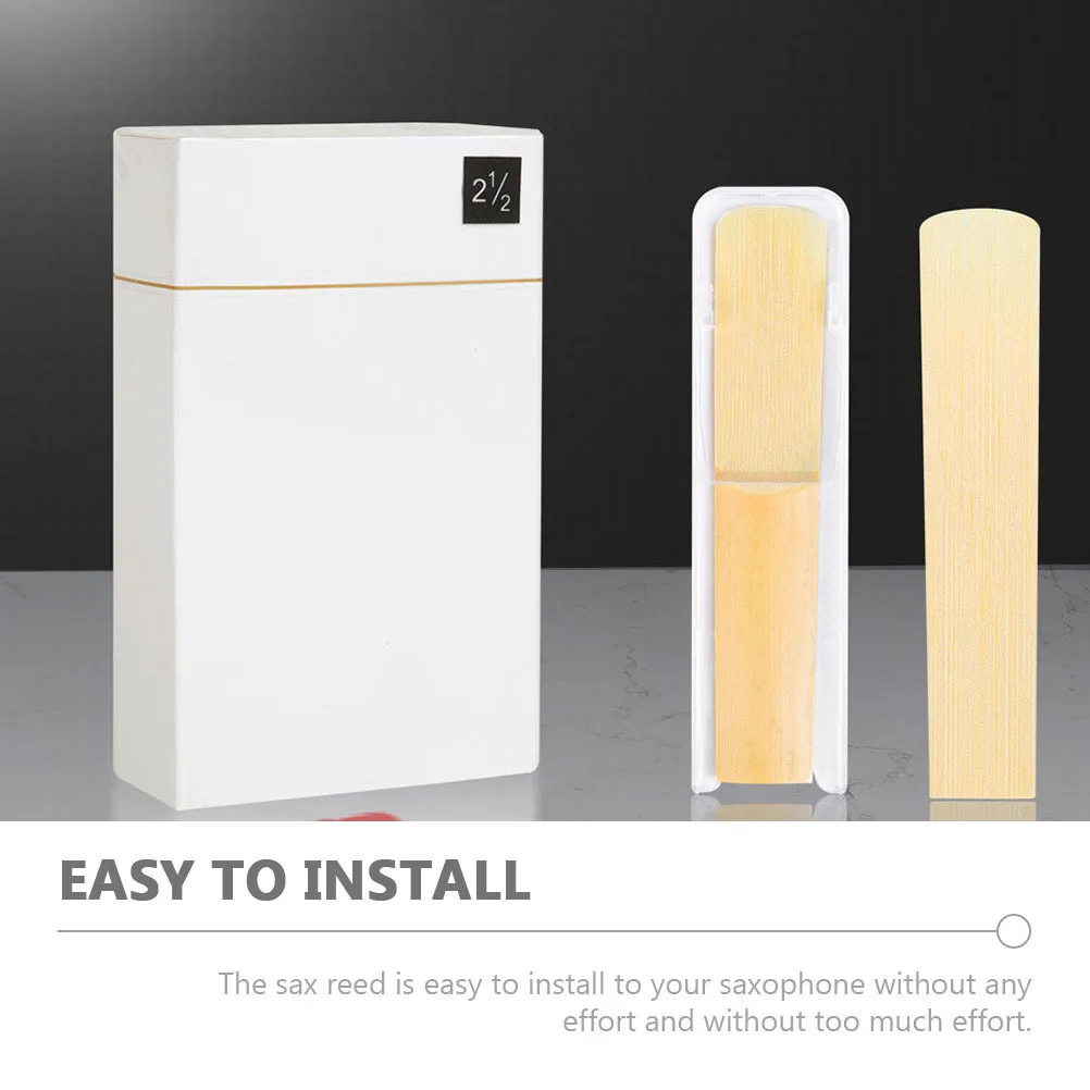 

10Pcs Reeds for Clarinet 2.5 Made from Superior Materials Smooth Tip Design Easy Installation Ideal for Daily Practice and