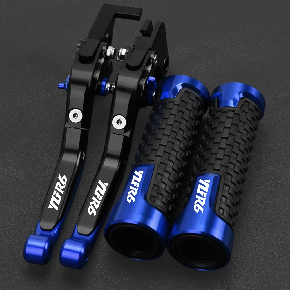 For YAMAHA YZFR6 YZF R6 2005 2006 2007 2008 2009 2010 2011 2012 2013 2014 2015 Motorcycle Brake Clutch Levers Handlebar Grips