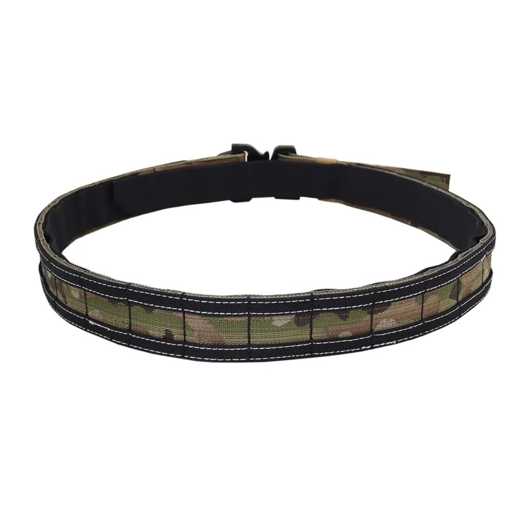 VULPO 1,75 Zoll/4,3 cm Taktischer Gürtel im Ronin-Stil, zweilagiger Molle-Gürtel, Jagd- und Airsoft-Kampfgürtel, Herren-Taillengürtel – Detail 10