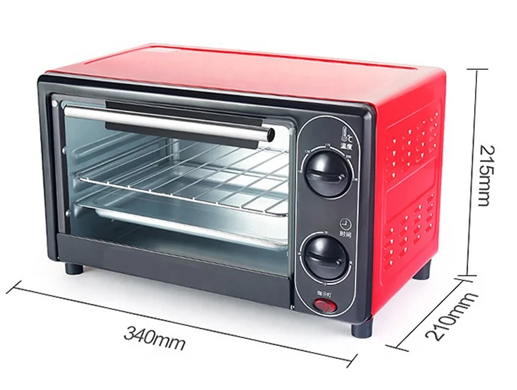 home microwave convection clay tandoor powder coating 12L pizza electric baking oven