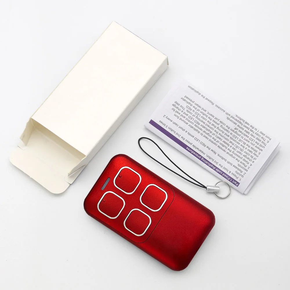 For ROPER NER1DCS NER2DCS NER4DCS Garage Remote Control 433.92MHz ROPER Remote Control Gate Garage Door Command Transmitter