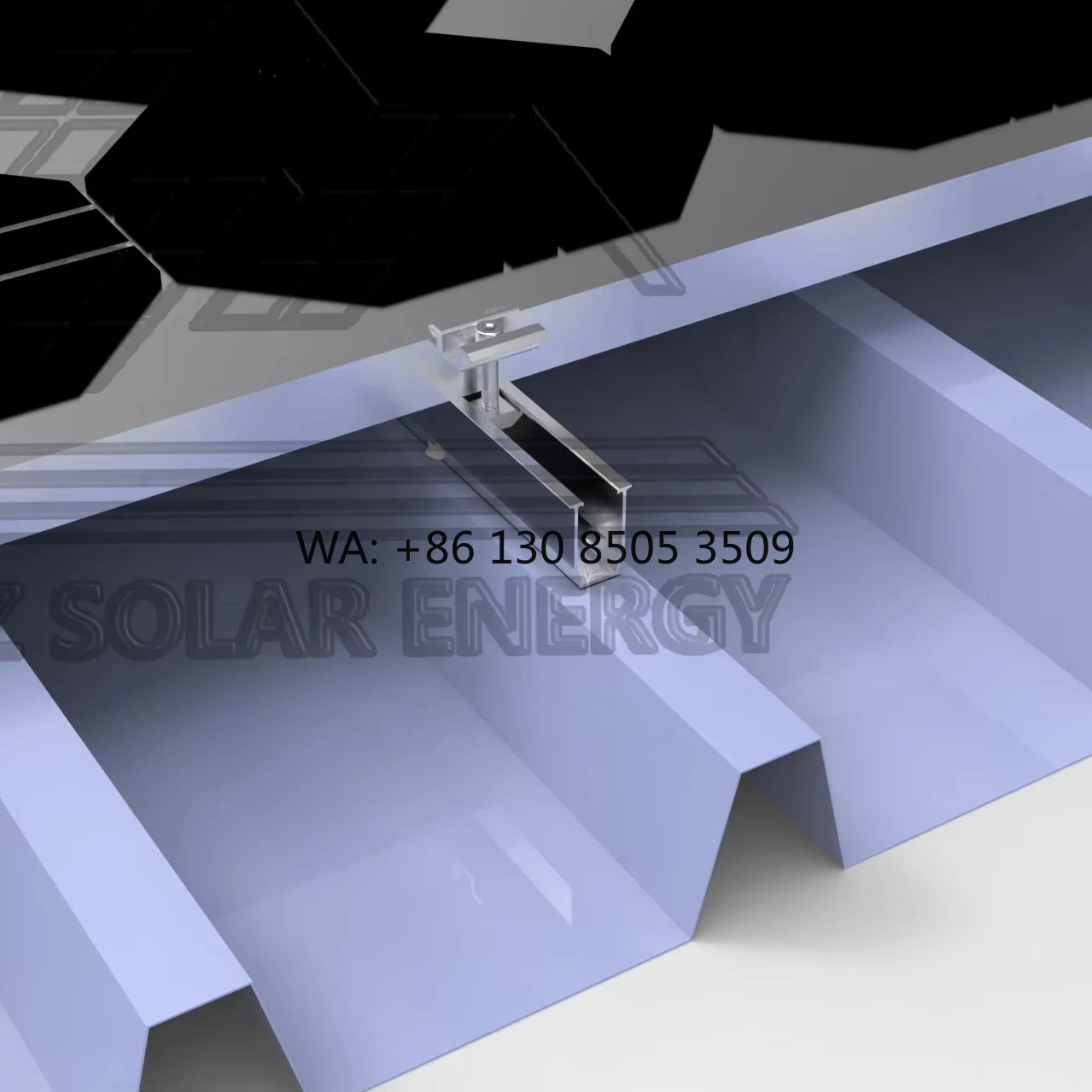 

Economic Trapezoidal Profile Solar Mini Rail Solar Panel Mounting System Aluminum Short Rail For Metal Roof