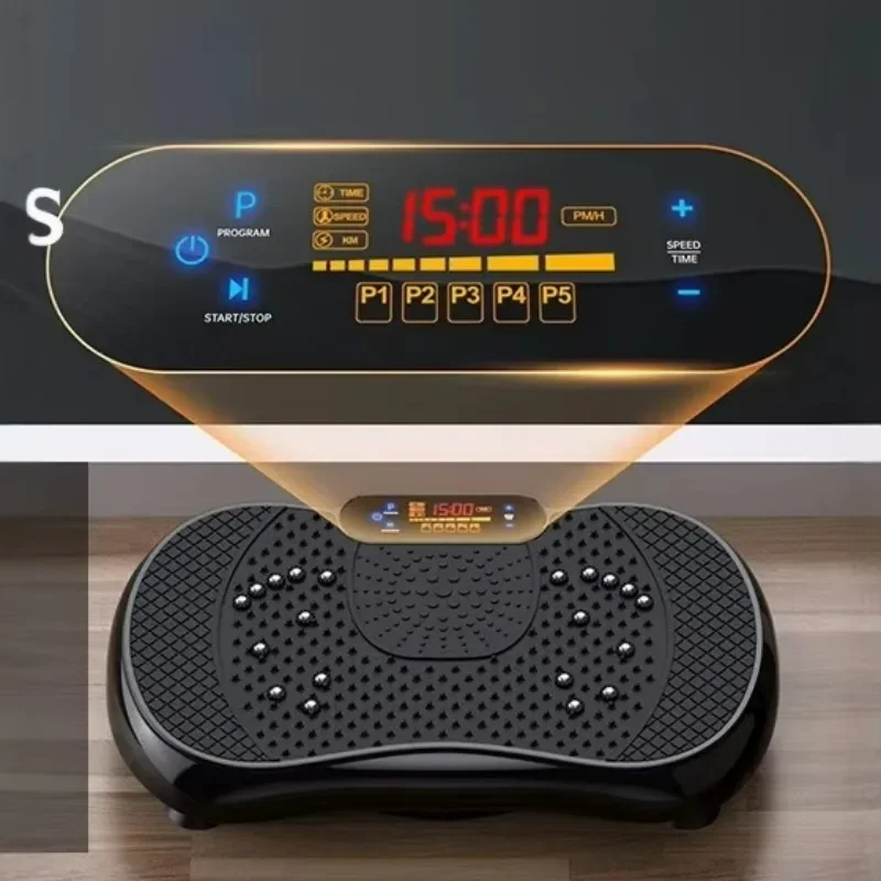 

Cross-Border Sports Fitness Equipment Fat Burning Rhythm Machine Vibration Plate ABS Eco-friendly Waist Thinning Home Use
