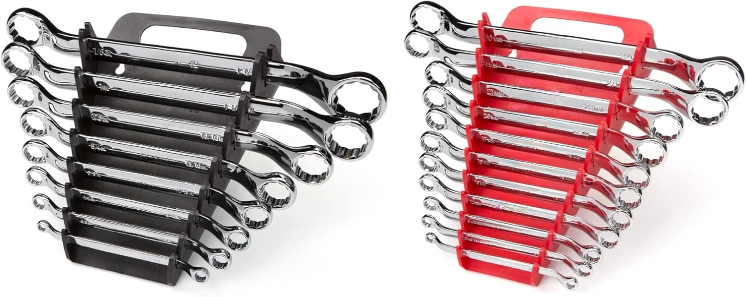 Box End Wrench Set with Holder, 19-Piece (1/4-1-1/4 in., 6-32 mm) | WBE91302