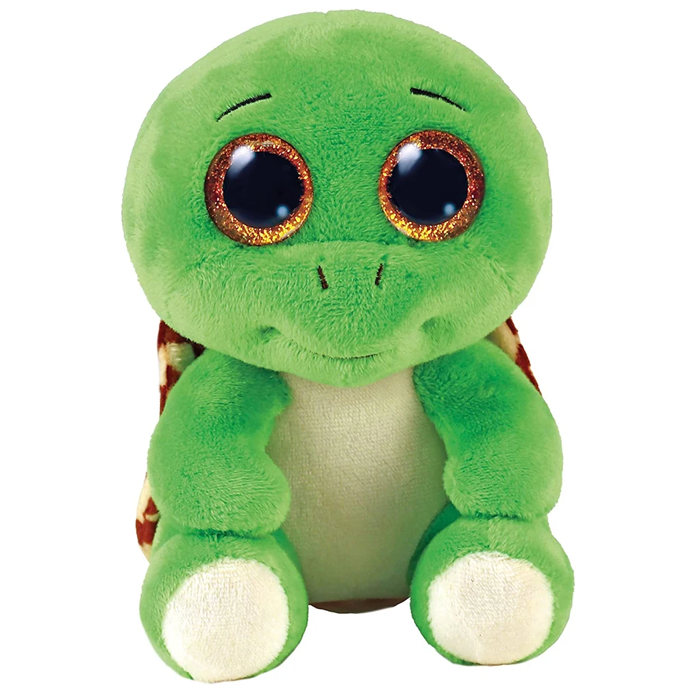 Ty Beanie Boos peluche Turbo la tortuga verde muñeca Animal colección de anime