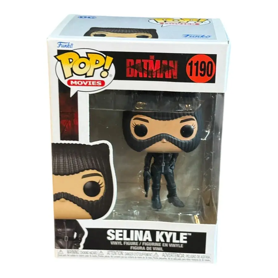Funko Pop ¡Gran oferta! Películas Batman SELINA KYLE 1190 #   Figuras de acción de anime limitadas de 10 cm, de vinilo PVC, modelos coleccionables para juguetes