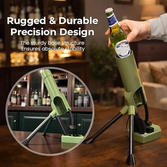 Abridor de Botellas de Cerveza Manos Libres - Abridor de Botellas de Cerveza TK Popular Rocket Launcher