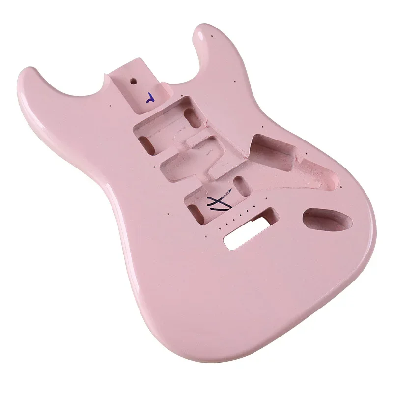 

Electric guitar body modification DIY electric guitar body accessories light pink