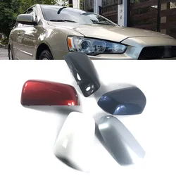 Reversing Mirrors Cover For Mitsubishi Lancer EX 2009 2010 2011 2012 Accessories  Rearview Mirror Housing Shell Color Painted