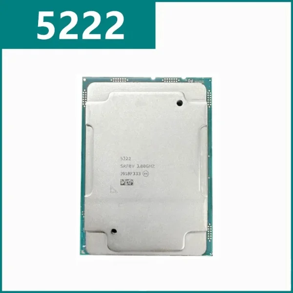 Gold 5222 SRF8V 3.8GHZ 4-s 8-Thread 16.5MB 105W LGA3647 Motherboard 5222