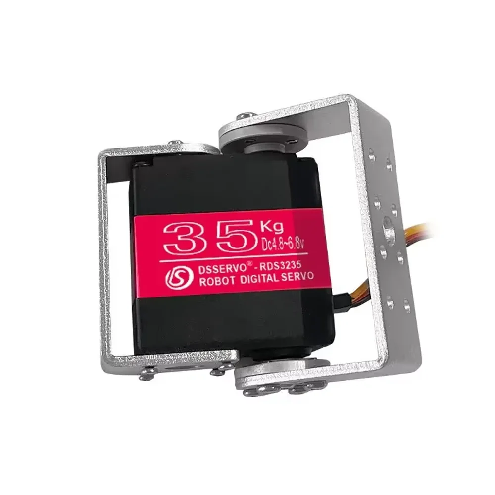 Dsservo RDS3218 20 كجم RDS3225 25 كجم RDS3235 35 كجم مزدوج رمح سيرفو عزم دوران عالي ميتال جير ذراع ميكانيكية سيارة اردوينو لتقوم بها بنفسك RC أجزاء