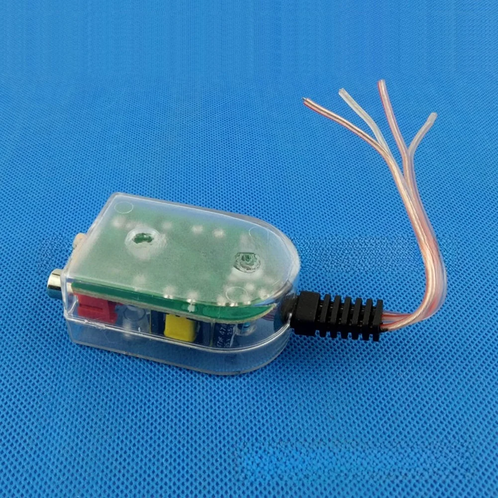 High to Low Impedance Converter 2 Pack for Speaker Level to Line Level For Signal Conversion Car Audio Applications